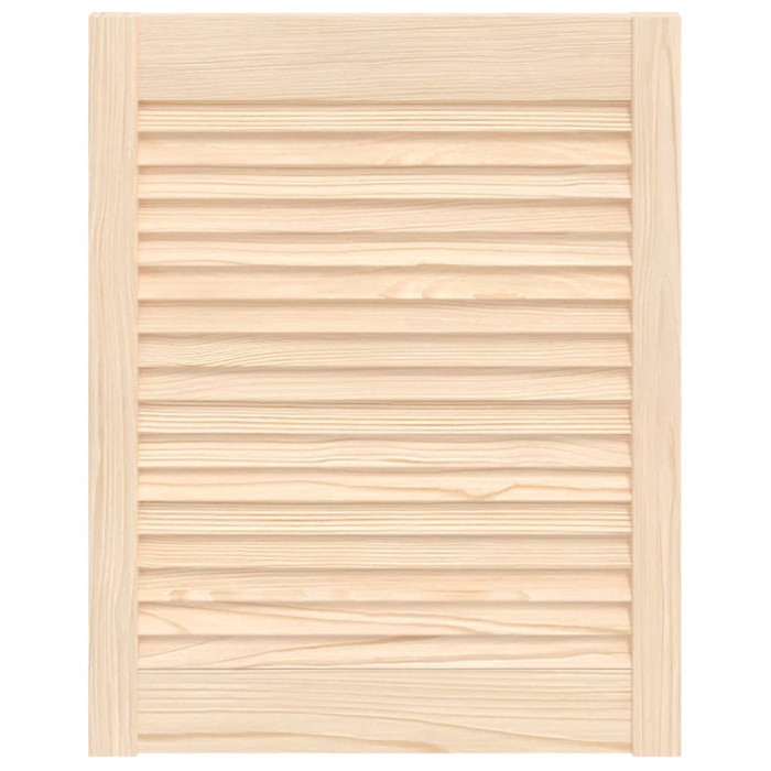 Vrata za omarico z letvicami 61,5x49,4 cm trdna borovina